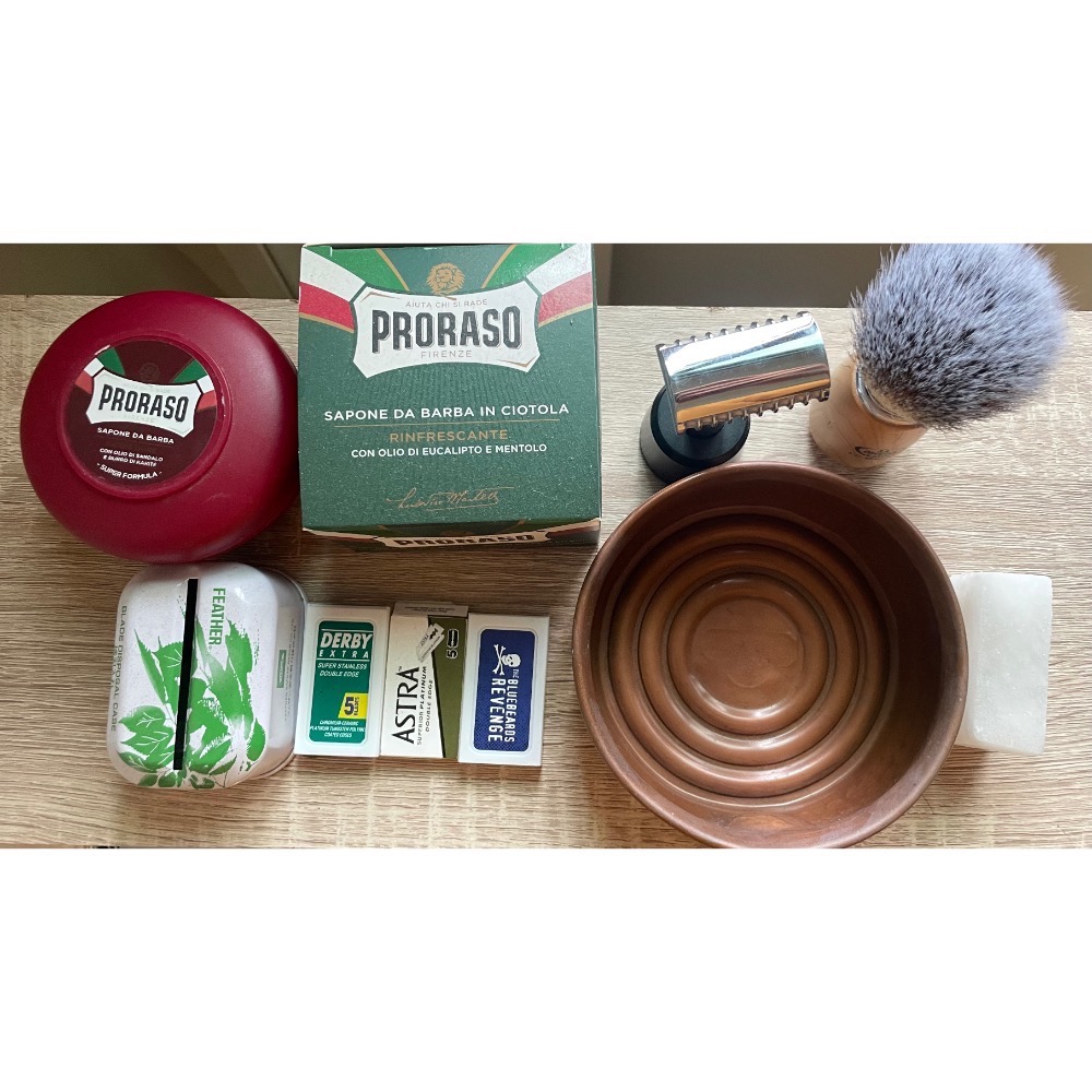 老式刮鬍組合 安全刮鬍組合-細節圖4