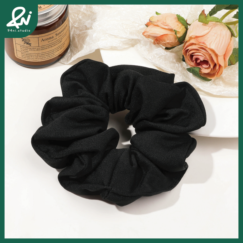 『台灣現貨』13cm 斜紋高級感大腸髮圈｜盤髮紮髮必備｜時尚彈力髮繩髮飾【94ni.studio】-規格圖11