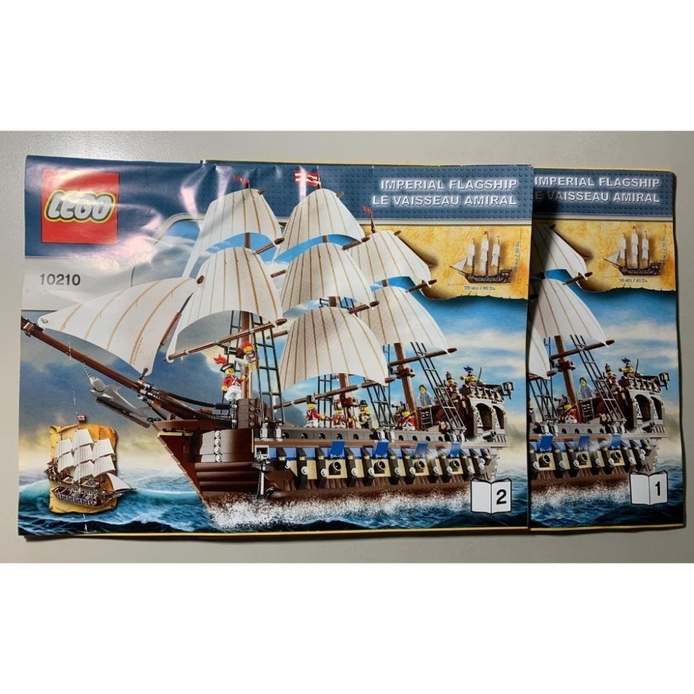 【樂高 LEGO】10210 官兵船 已組中古品 有盒有說明書-細節圖3