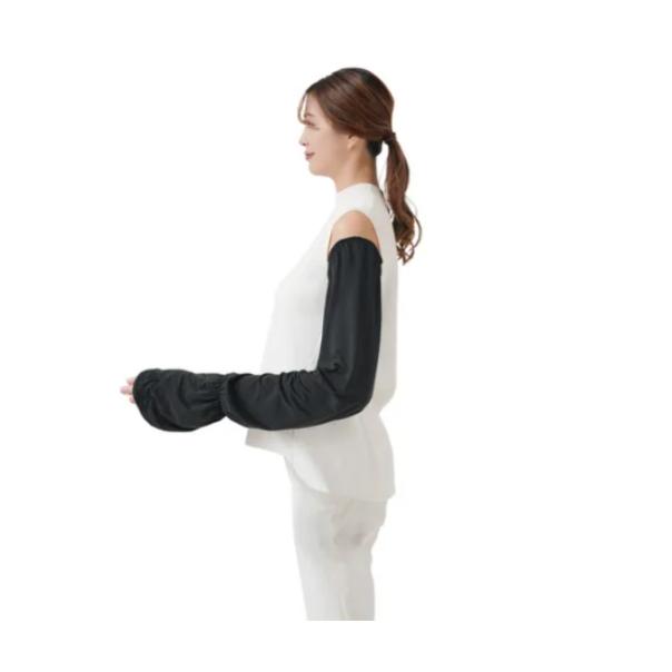 【168JAPAN】日本代購 UV CUT 夏日涼感 防曬 半包覆式 60cm UPF50+ 可露指 冷感 防曬袖套-細節圖3