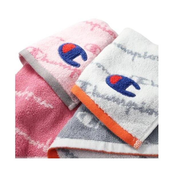 【168JAPAN】日本代購 Champion 丸真 20x100cm 迷你標誌 純棉毛巾 斜紋logo 立體刺繡毛巾-細節圖3