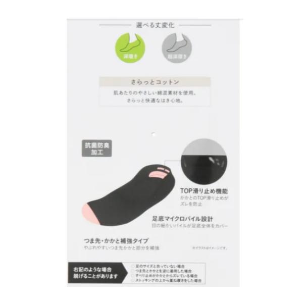【168JAPAN】日本代購 GUNZE  SABRINA 舒適彈性隱形襪 淺口 深口 五指 涼感 隱形襪套-細節圖4