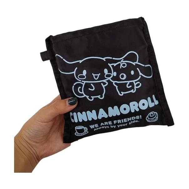 【168JAPAN】日本代購 Sanrio 三麗鷗 大容量30L 人物手提包 單肩包 旅行包 行李袋隨身摺疊收納-細節圖3