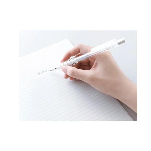 【168JAPAN】日本代購 Kutsuwa PUNYU SPIRAL 軟彈性握筆器 3入裝 螺旋握筆套 筆套 握筆器-細節圖2