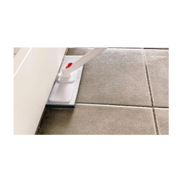 【168JAPAN】日本代購 aisen 玄關伸縮清潔刷 CVB01 平板拖把 可替換 伸縮長桿 清潔拖把-細節圖4