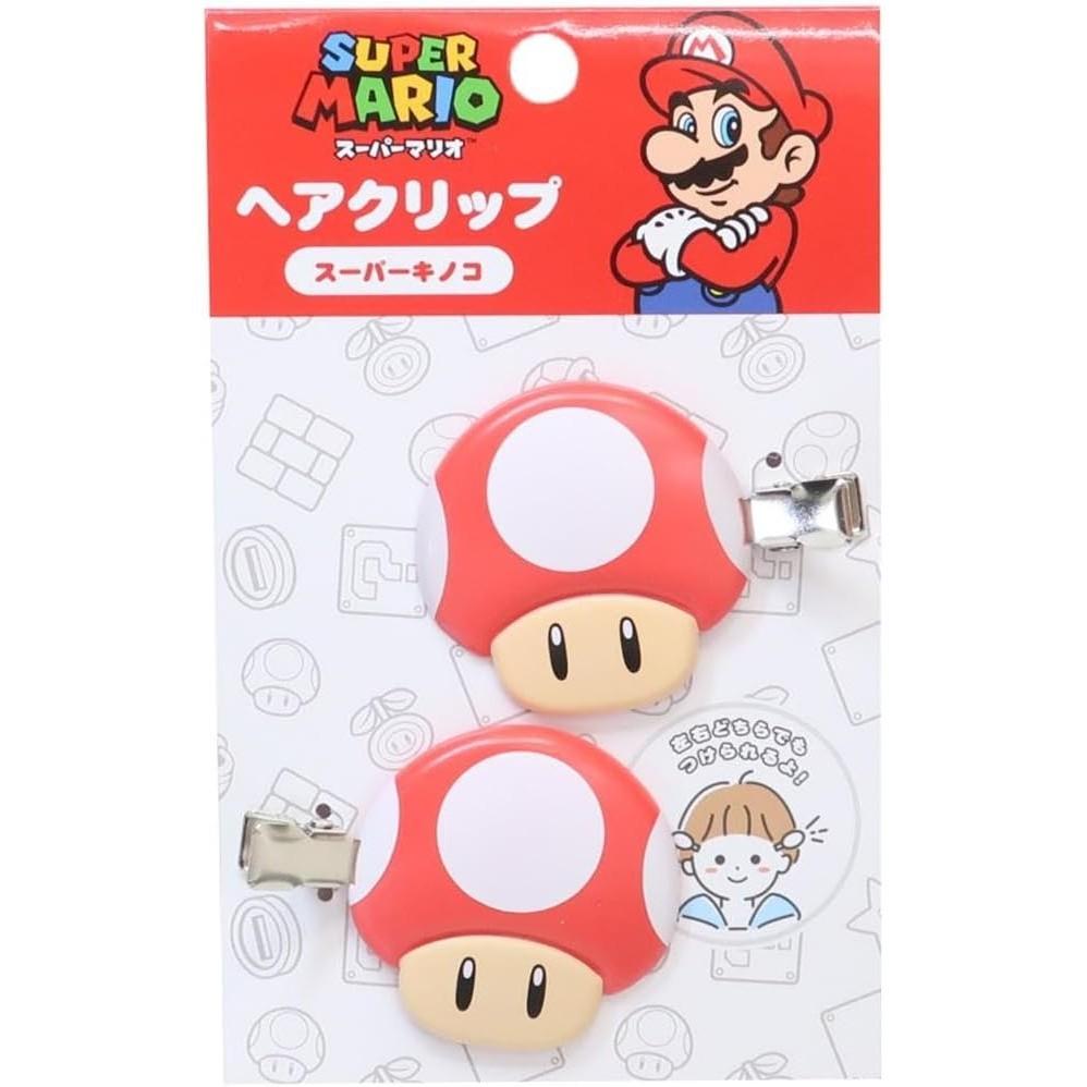 【168JAPAN】日本代購 馬力歐兄弟 造型 瀏海髮夾 兩入組 超級瑪莉歐 髮夾 髮飾 小鐵夾 造型髮夾-細節圖3