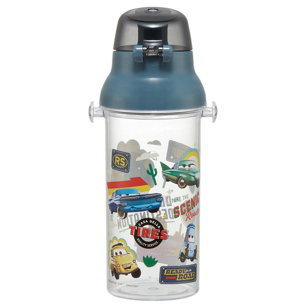 【168JAPAN】日本製 skater 透明直飲水壺 480ml PSB5TR 彈蓋 直飲式 可背掛 彈跳式直飲水壺-細節圖3