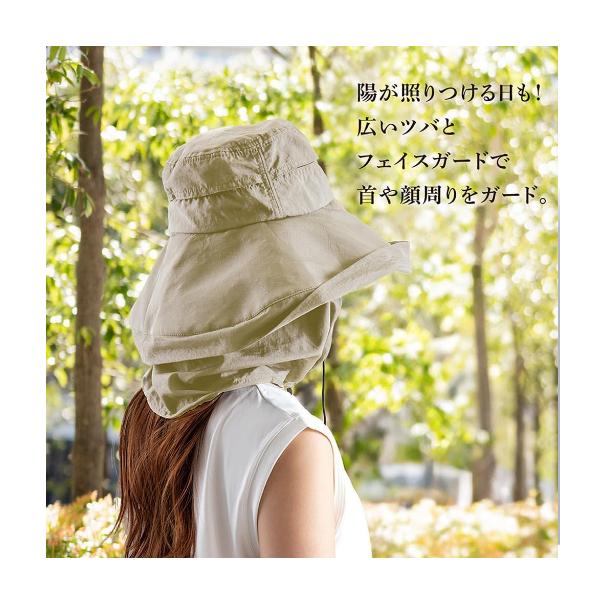 【168JAPAN】日本代購 alphax UV防紫外線狩獵帽 防紫外線 狩獵帽 防曬帽 360度 紫外線 露營 爬山-細節圖5