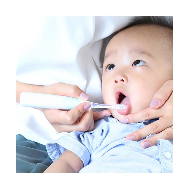 【168JAPAN】日本代購 貝親 Pigeon 寶寶專用電動牙刷 六個月以上適用 替換刷頭 牙齒清潔-細節圖7