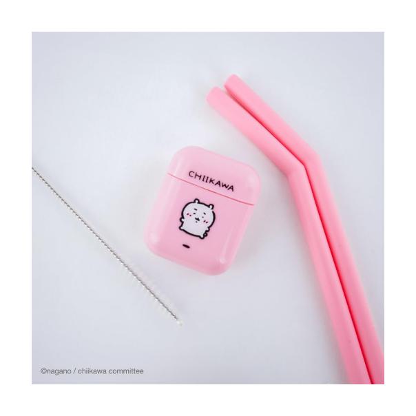 【168JAPAN】日本代購 Hashy 吉伊卡哇 矽膠吸管 附收納盒 清潔刷 軟式吸管 隨身吸管 環保吸管-細節圖2