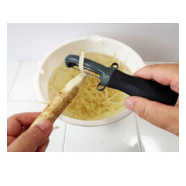 【168JAPAN】日本製 小久保 KOKUBO 水果削皮刀 KK-617 立式削皮刀 直柄削皮刀 水果削皮刀 刨刀-細節圖6