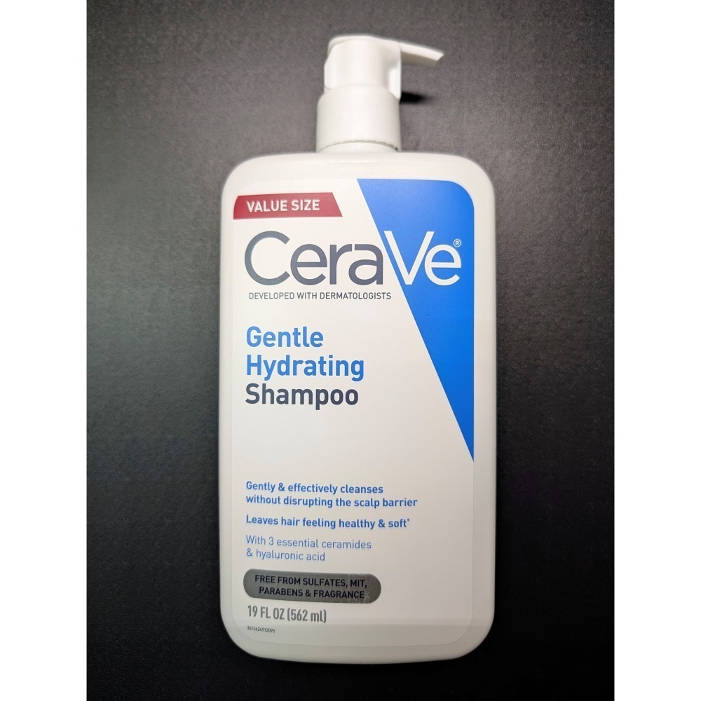現貨 CeraVe Gentle Hydrating Shampoo 溫和洗髮精 562ml Dr. Grace 推薦款-細節圖2