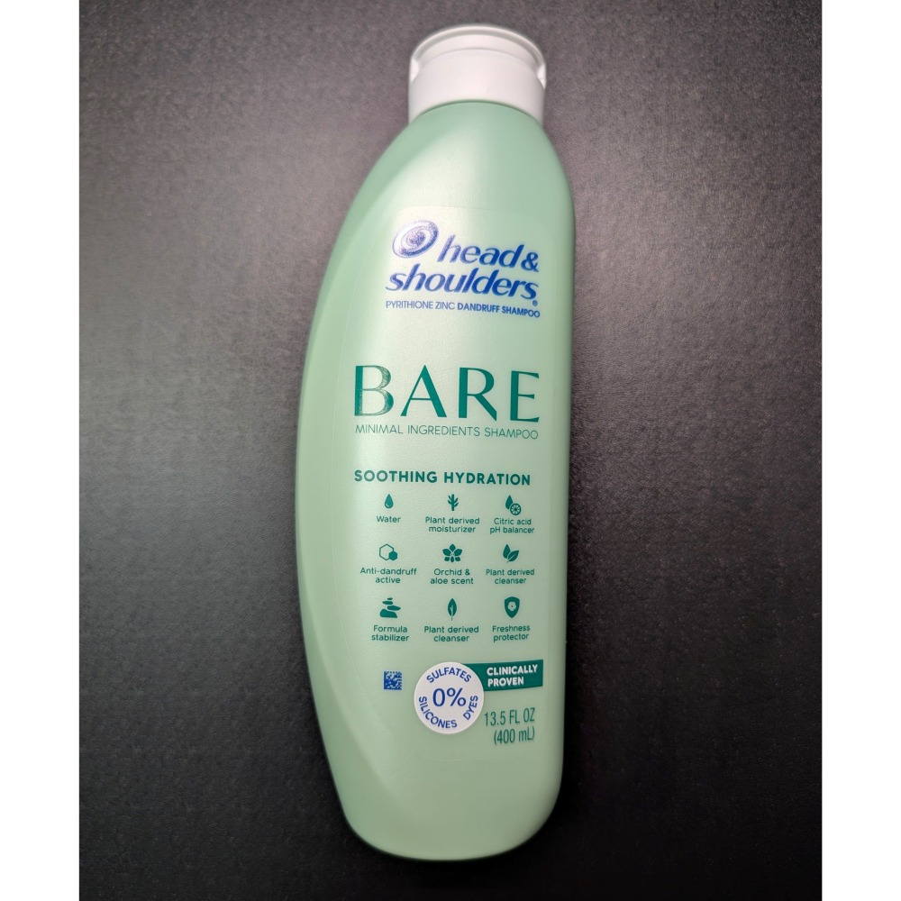 現貨 Head & Shoulders BARE 新版溫和抗屑健髮洗髮精 400ml Dr. Grace 推薦款-細節圖2