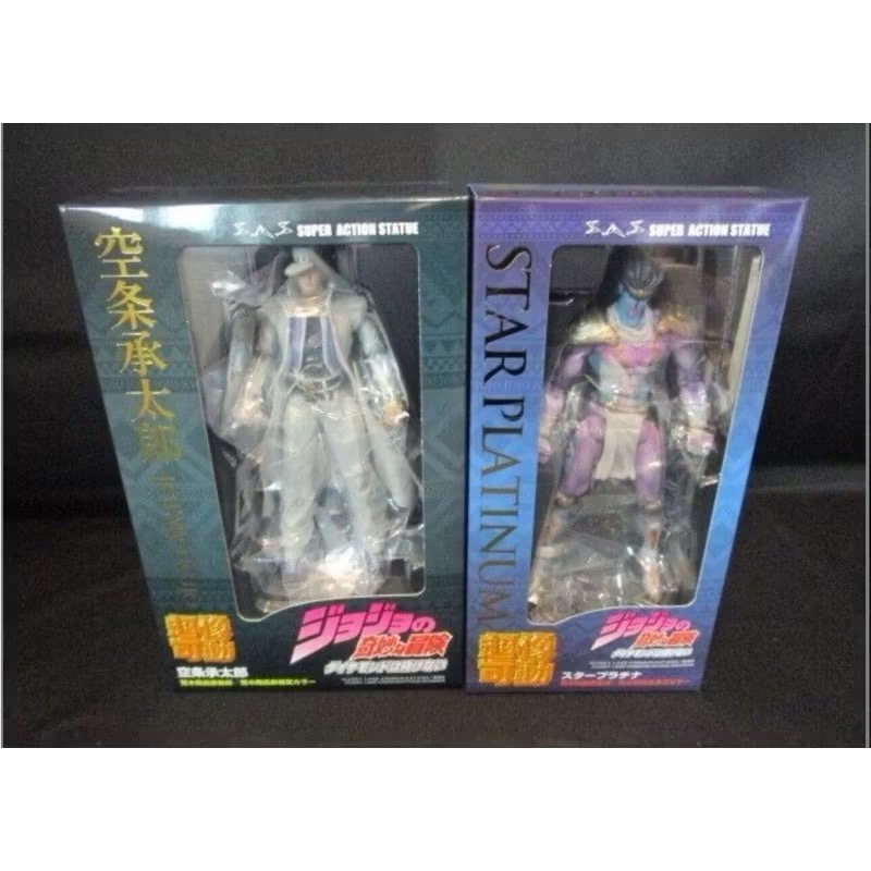 ［兩隻售價］［日版 全新 ] [現貨］超像可動JoJo的奇妙冒險 承太郎+白金之星(金色-細節圖2