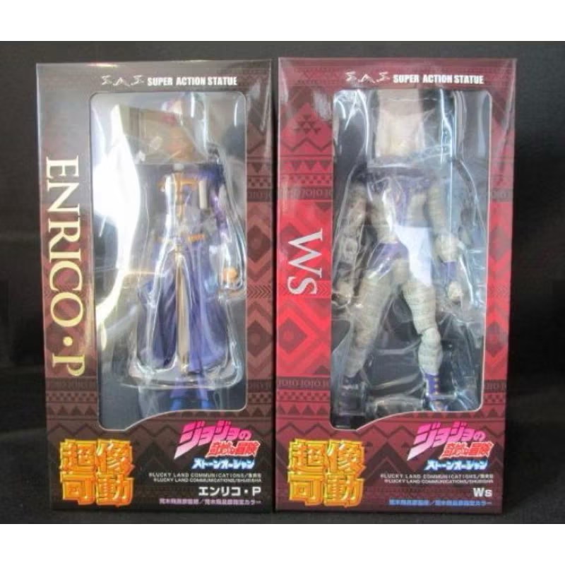 ［兩隻售價］［現貨］［日版 全新] 超像可動JoJo的奇妙冒險 神父 埃里哥 普奇 + 白蛇 WS-細節圖2