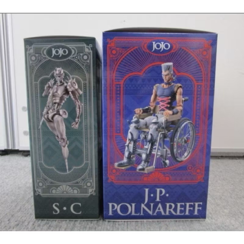 ［兩隻售價］［現貨］[日版 全新] JoJo 的奇妙冒險第 5部分 超像可動 J·P ·波魯納雷夫 精密輪椅 銀色戰車-細節圖4