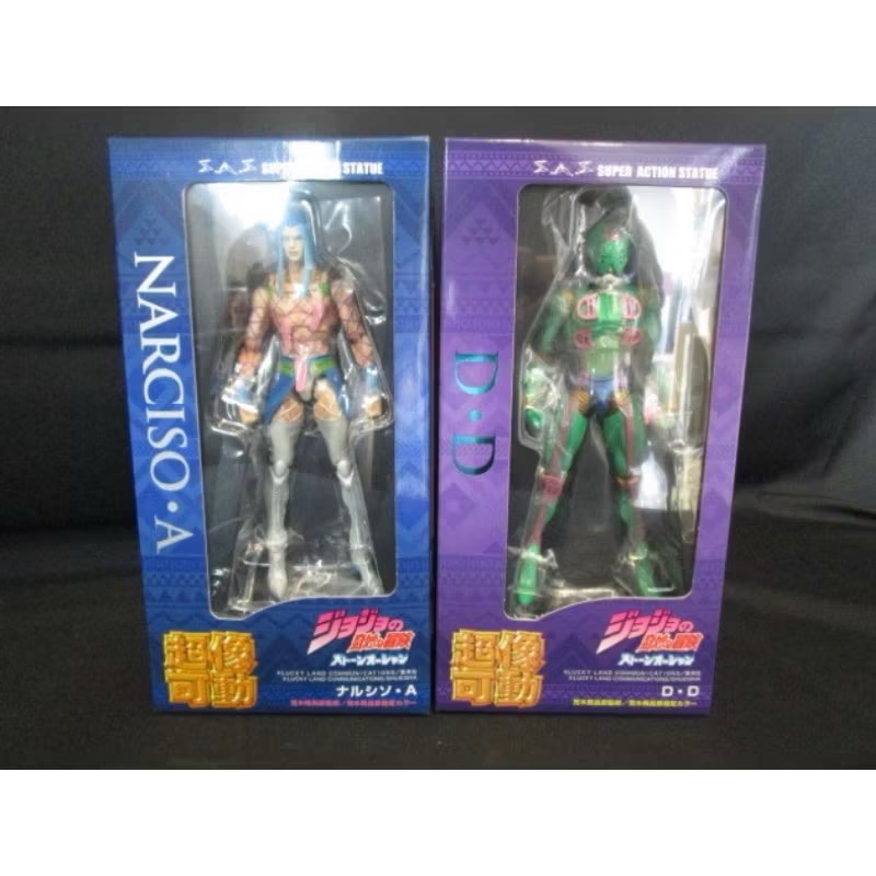 [現貨］［兩隻售價］［日版全新］JoJo 的奇妙冒險 第六部 超像可動 安娜蘇 + 怒海潛將-細節圖2