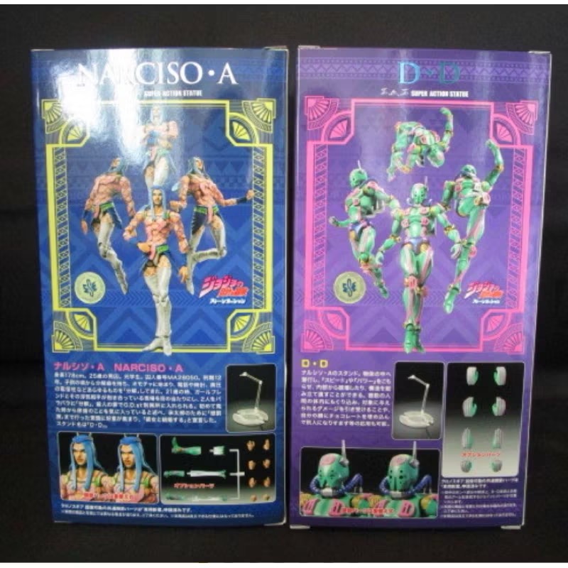 [現貨］［兩隻售價］［日版全新］JoJo 的奇妙冒險 第六部 超像可動 安娜蘇 + 怒海潛將-細節圖4