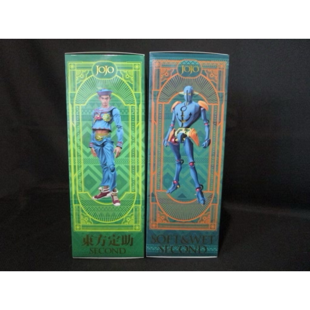 ［兩隻售價］［現貨］[日版 全新] JoJo 的奇妙冒險第 超像可動 東方定助 Soft&Wet 藍色-細節圖3