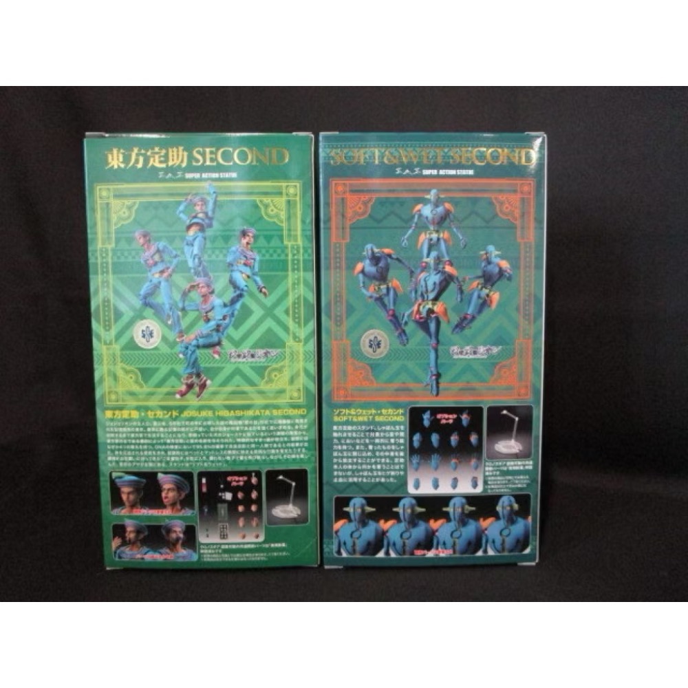 ［兩隻售價］［現貨］[日版 全新] JoJo 的奇妙冒險第 超像可動 東方定助 Soft&Wet 藍色-細節圖4