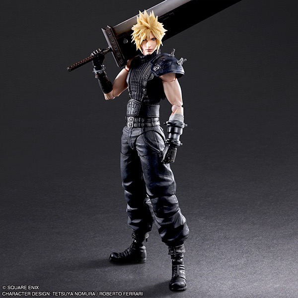 ［現貨］［全新日版］太空戰士7 FINAL FANTASY VII PLAY ARTS 改 Cloud 克勞德 FF7-細節圖4