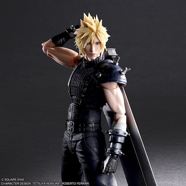 ［現貨］［全新日版］太空戰士7 FINAL FANTASY VII PLAY ARTS 改 Cloud 克勞德 FF7-細節圖5