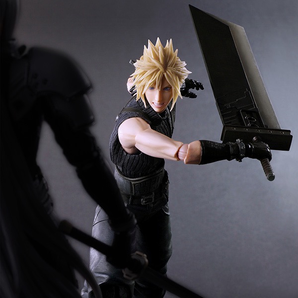［現貨］［全新日版］太空戰士7 FINAL FANTASY VII PLAY ARTS 改 Cloud 克勞德 FF7-細節圖6