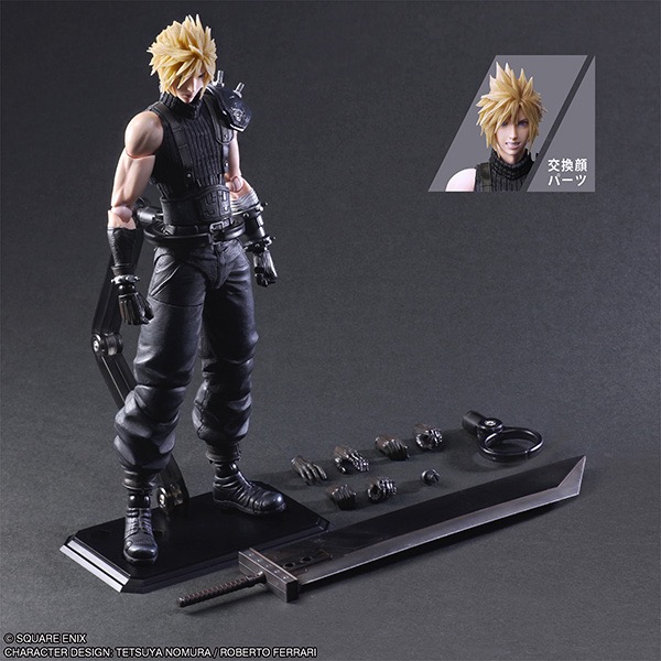 ［現貨］［全新日版］太空戰士7 FINAL FANTASY VII PLAY ARTS 改 Cloud 克勞德 FF7-細節圖7