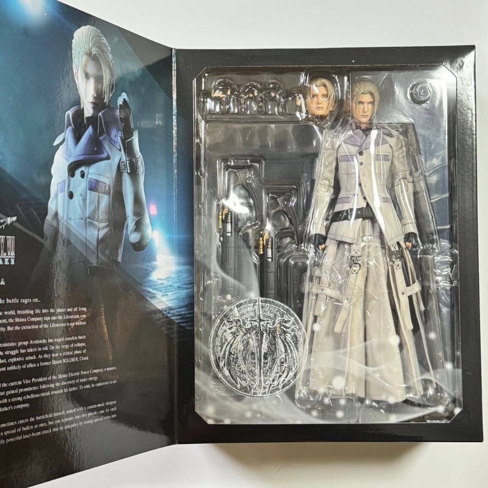 ［現貨］［全新日版］太空戰士7 FINAL FANTASY VII PLAY ARTS 改 路法斯 神羅 FF7-細節圖3