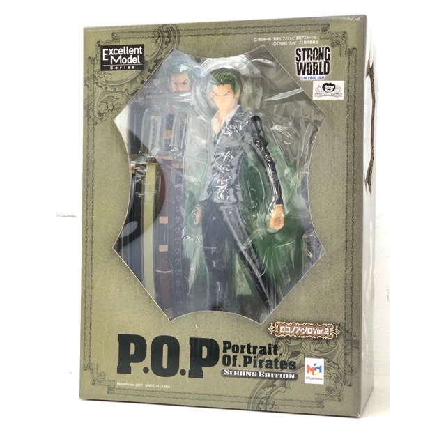 ［現貨］［日版 全新］海賊王 NEO POP 劇場版 Strong World 強者天下 索隆 西裝版-細節圖2