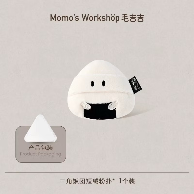 毛吉吉Momo＇s Workshop便當系列粉撲 不易吃粉定妝打造柔焦妝效-規格圖9