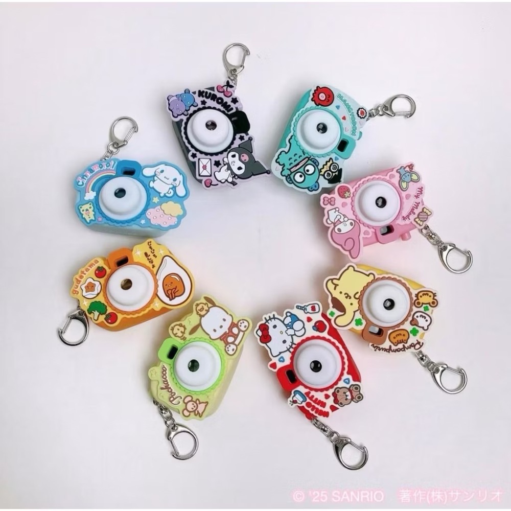 現貨｜BOORIN選物小店｜日本三麗鷗 幻燈片 復古相機微型玩具 三麗鷗吊飾 漢頓 庫洛米 帕恰狗-細節圖3