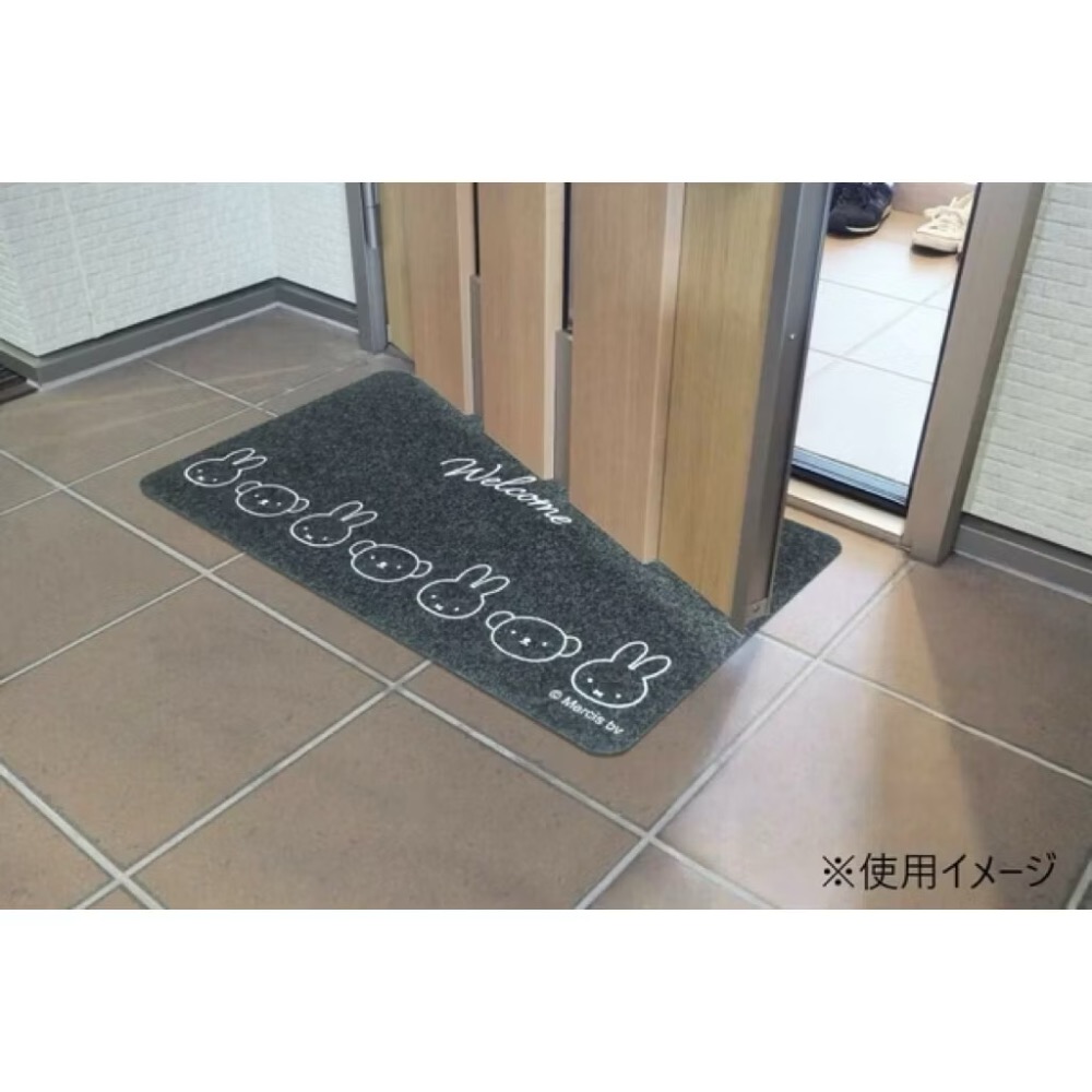 現貨｜BOORINの偷買｜Miffy70週年 紀念款 室外地墊 玄關地墊  刮泥地墊 可水洗腳踏墊-細節圖5