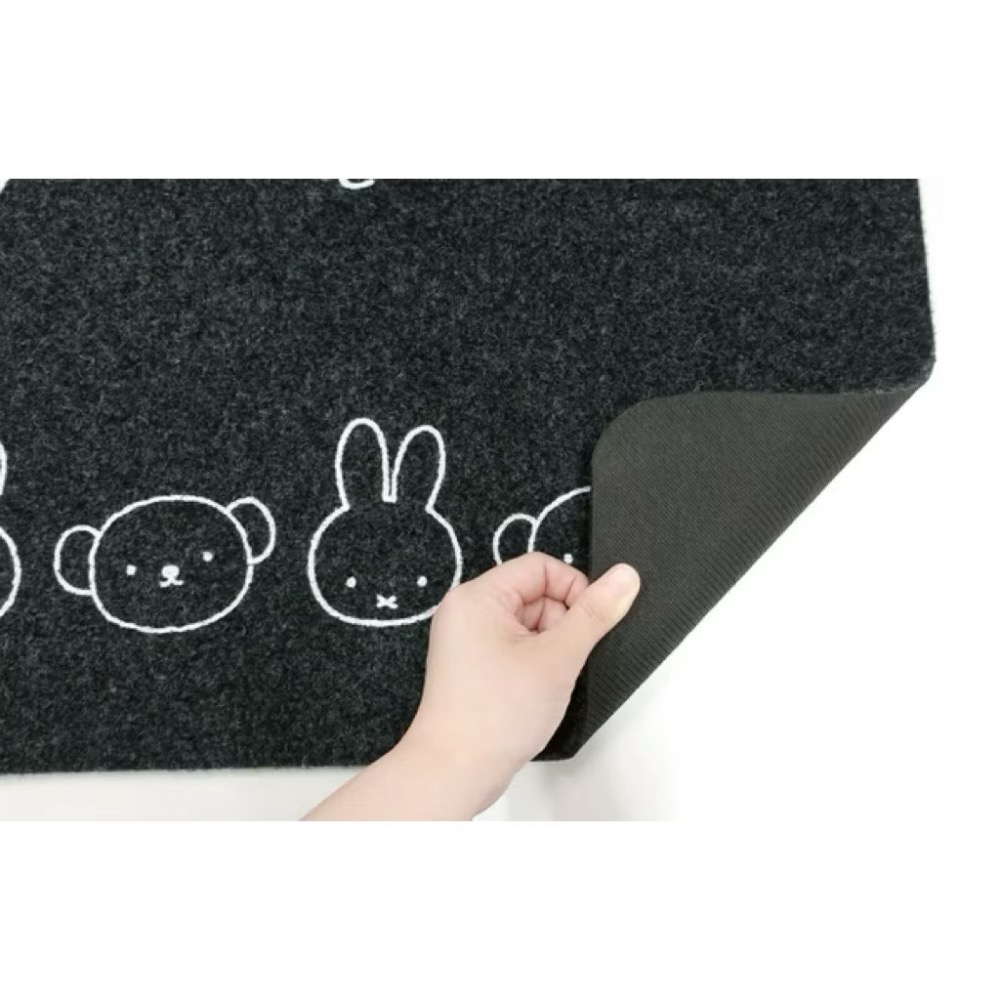 現貨｜BOORINの偷買｜Miffy70週年 紀念款 室外地墊 玄關地墊  刮泥地墊 可水洗腳踏墊-細節圖6