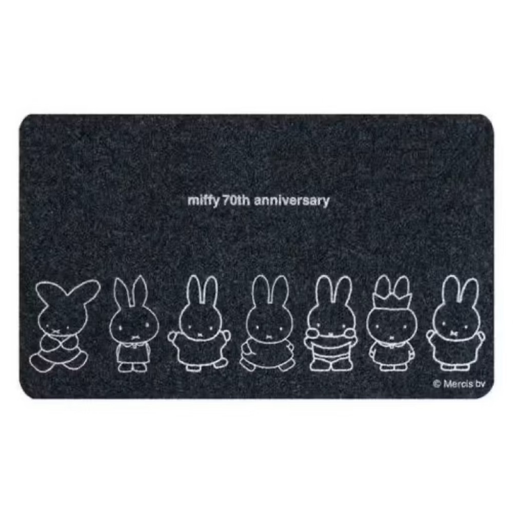 現貨｜BOORINの偷買｜Miffy70週年 紀念款 室外地墊 玄關地墊  刮泥地墊 可水洗腳踏墊-規格圖6