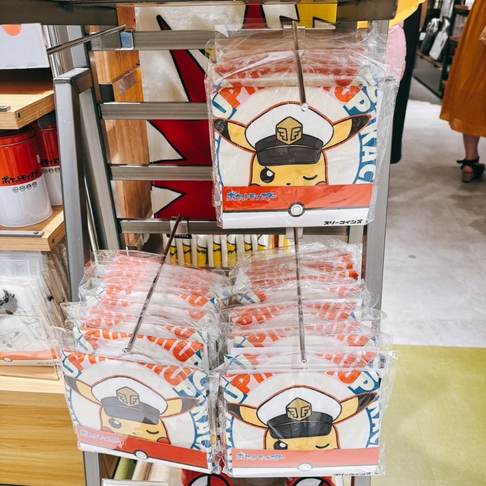 現貨｜BOORINの偷買｜日本 3coins x 寶可夢 環保袋 肩背包 手帕 寶可夢小毛巾 皮卡丘 馬克杯 水潤鴨-細節圖3