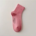 🔥24h出貨🔥 粉色 女中筒襪 女襪 莫蘭迪色 短襪 棉襪 中筒襪 素色襪 潮流百搭 襪子 學生襪 文青 百搭-規格圖9