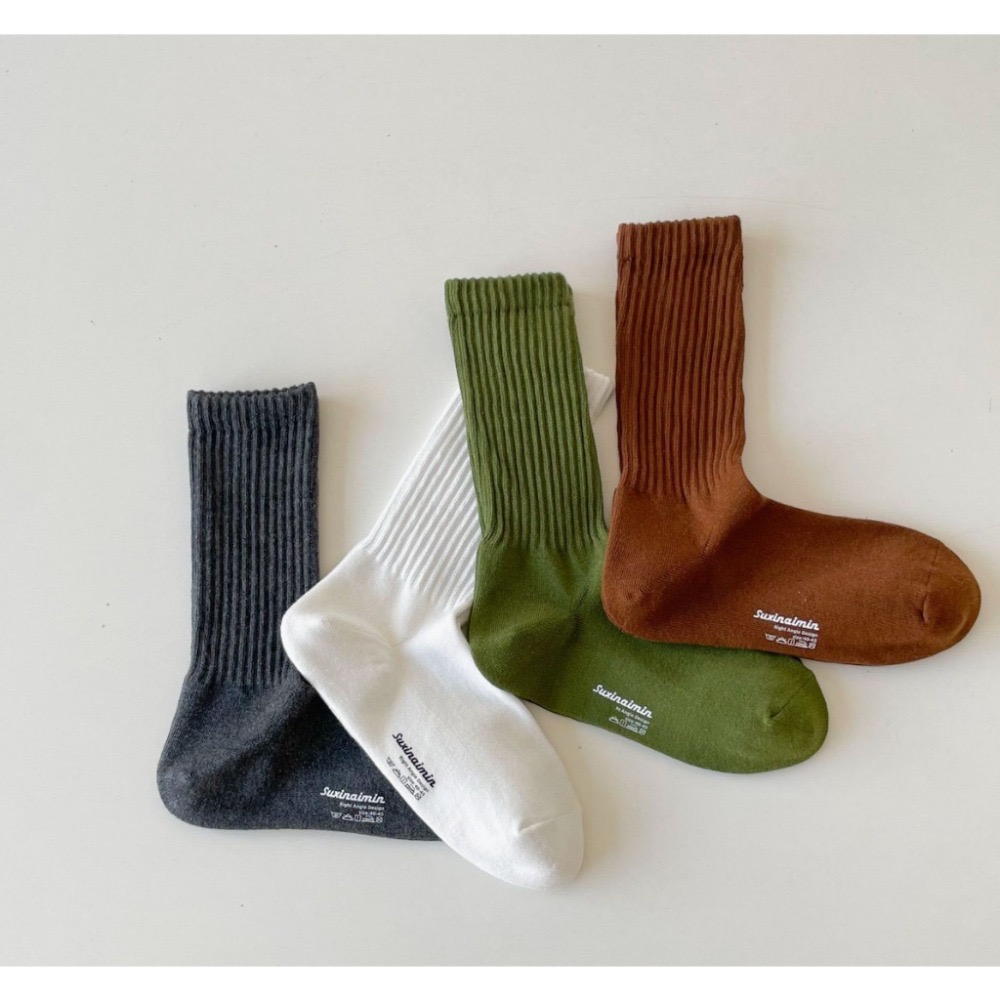 🔥24h出貨🔥 男中筒襪 直角襪 男長襪 粗針織 紳士襪 素色襪 男襪 白襪 純色襪 黑襪 棉襪 商務襪 棉襪-細節圖5