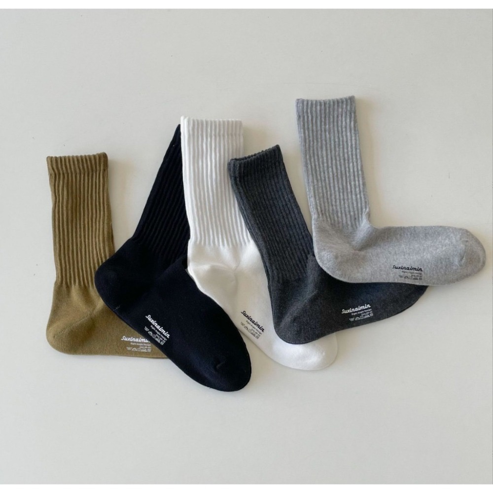 🔥24h出貨🔥 男中筒襪 直角襪 男長襪 粗針織 紳士襪 素色襪 男襪 白襪 純色襪 黑襪 棉襪 商務襪 棉襪-細節圖7