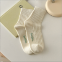 🔥現貨快速出貨🔥 女中筒襪 小紅書爆款 女襪 中筒襪 素色襪 馬卡龍襪 莫蘭迪色襪 日系襪 學生襪 字母襪 可愛襪-規格圖6