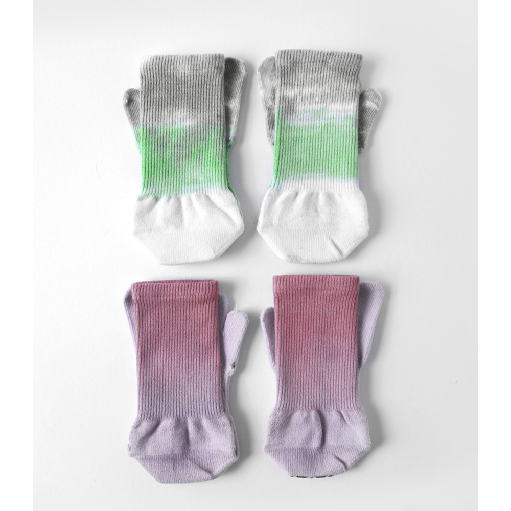 現貨 扎染 專業瑜伽襪 瑜伽防滑襪 皮拉提斯襪 瑜伽五指襪 五指防滑襪 健身襪 襪子女 女襪 止滑襪 防滑襪 運動襪-細節圖9