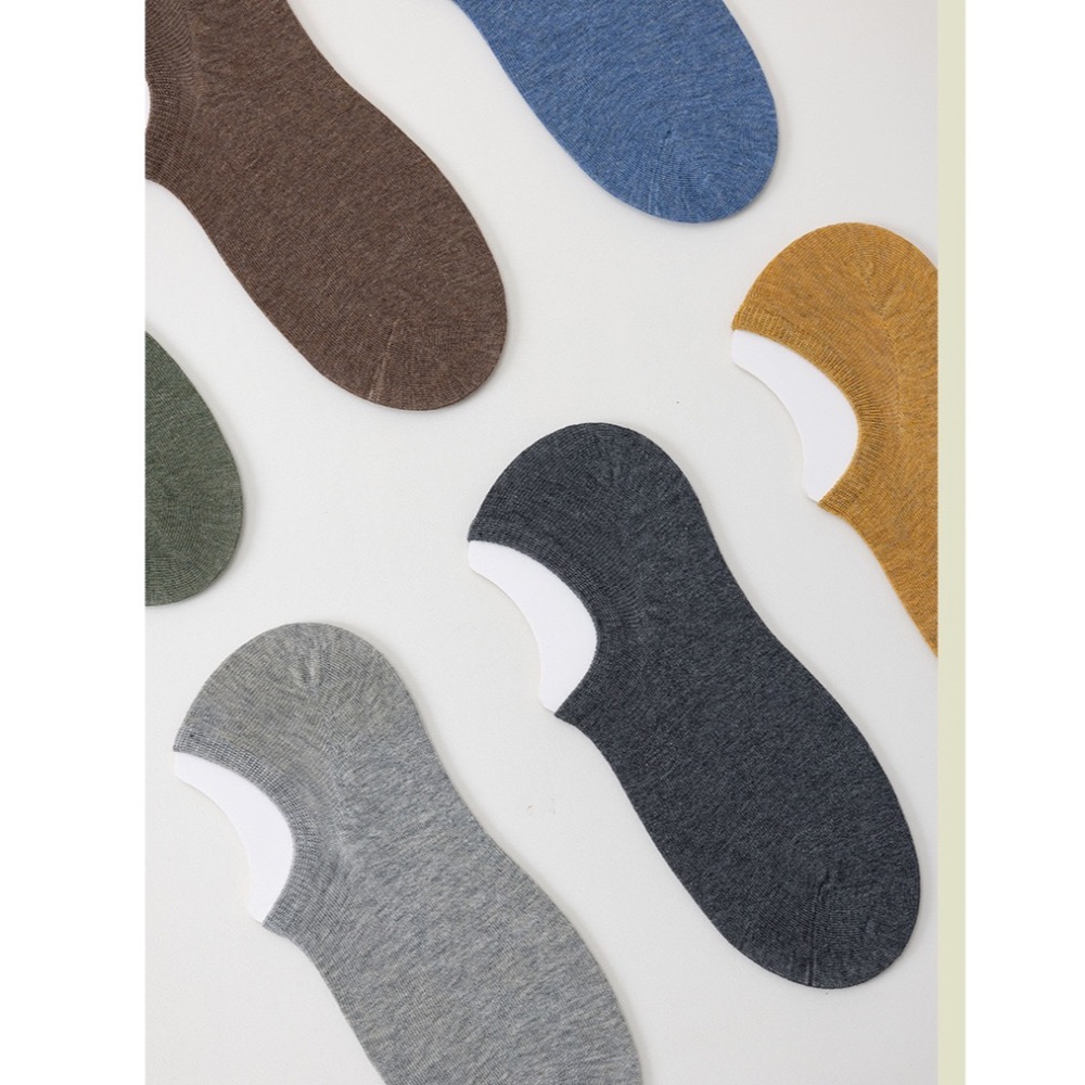 🔥24h出貨🔥男隱形襪 純棉襪 防臭抗菌 舒適透氣襪 高品質襪 男襪 船襪 柔軟好穿 素色襪 襪子男 男短襪 夏天襪-細節圖8