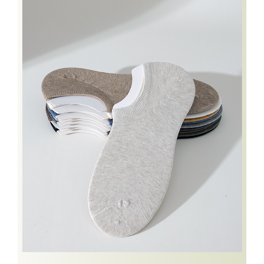 🔥24h出貨🔥男隱形襪 純棉襪 防臭抗菌 舒適透氣襪 高品質襪 男襪 船襪 柔軟好穿 素色襪 襪子男 男短襪 夏天襪-細節圖9