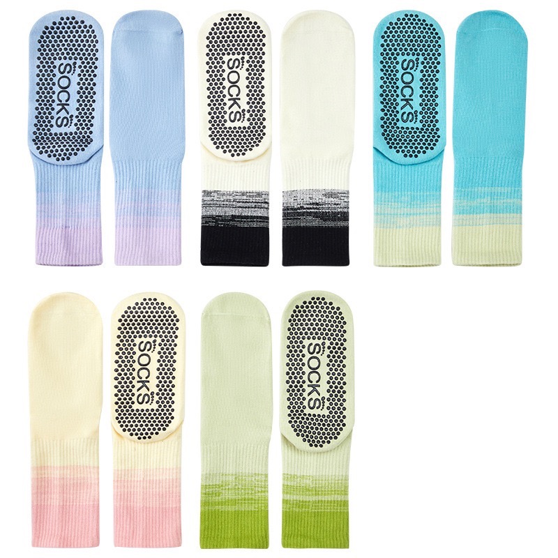 現貨 專業瑜伽襪 高品質 皮拉提斯襪 中筒瑜伽襪 止滑襪 運動襪 防滑瑜伽襪 健身襪 瑜伽止滑襪 女襪 跳舞襪 襪-細節圖11