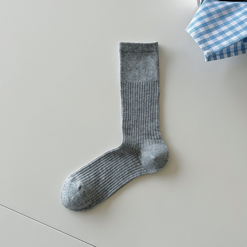 🔥24h出貨🔥 日系甜美 女中筒襪 夏季薄款 堆堆襪 棉襪 素色襪 透氣舒適 百搭神器 女中筒襪 女襪 長襪 襪子-規格圖7