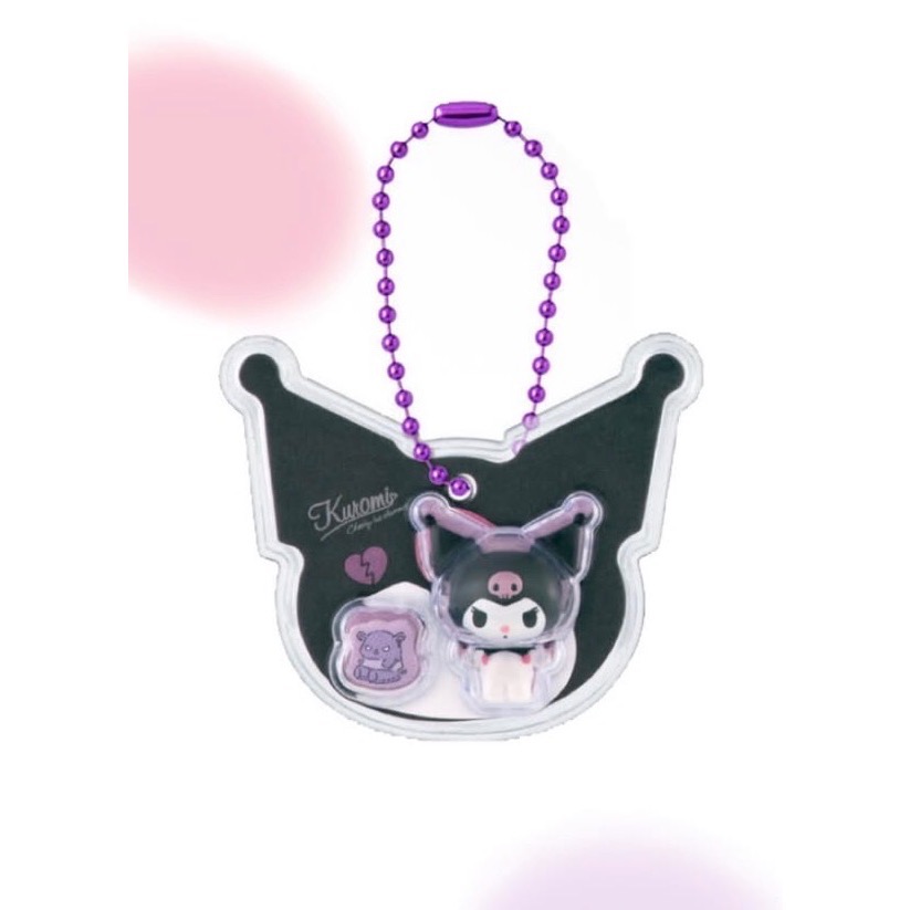 BANDAI三麗鷗角色包裝吊飾 全新現貨 三麗鷗  角色造型 kitty 酷洛米 美樂蒂 帕恰狗 許願兔 酷企鵝-規格圖2