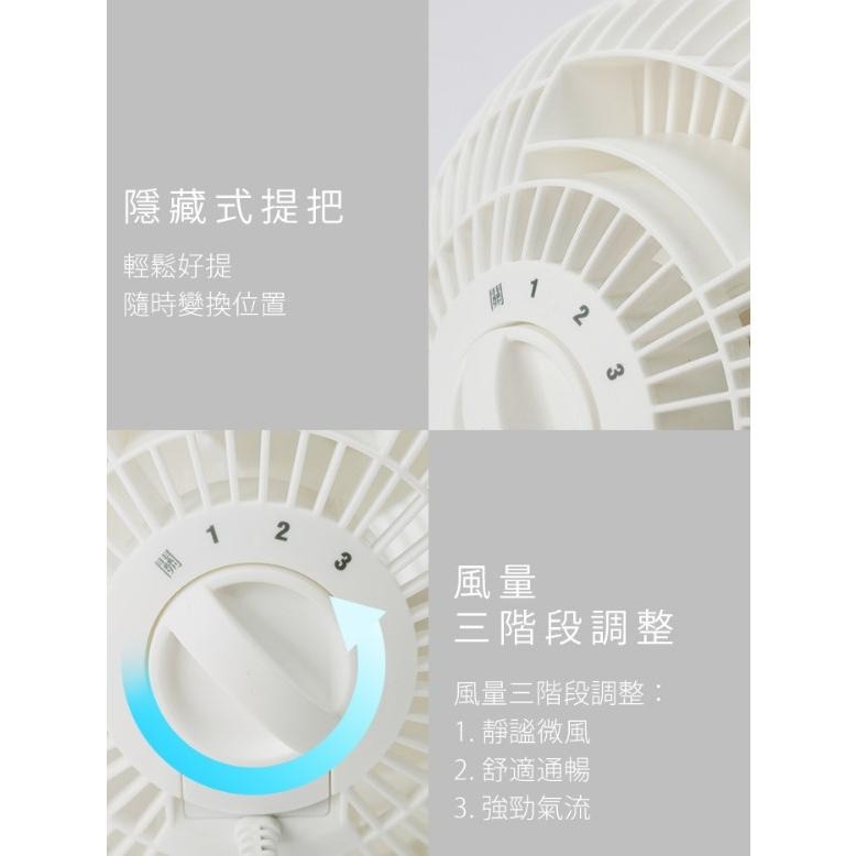 🔥現貨🔥 IRIS 循環扇 空氣循環 空氣流通 小巧風扇 有效 空氣循環扇 桌下風扇 辦公室風扇 靜音風扇 HE-18-細節圖4