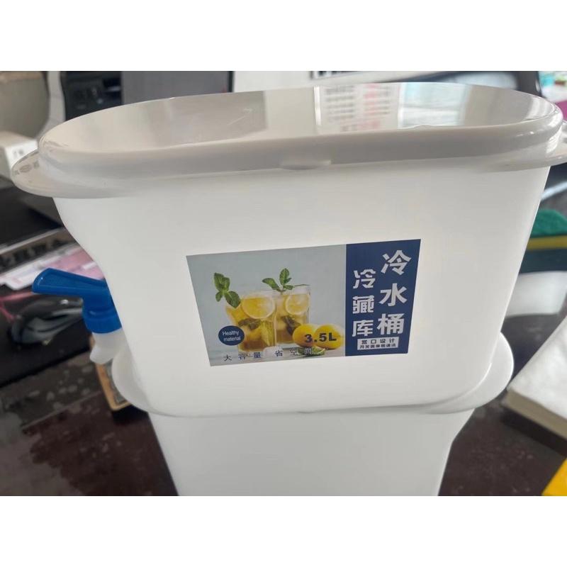 🔥台灣現貨🔥冰箱冷水壺 3.5公升 大容量 可裝檸檬水果 食品級 寬口設計 前後提把-細節圖4