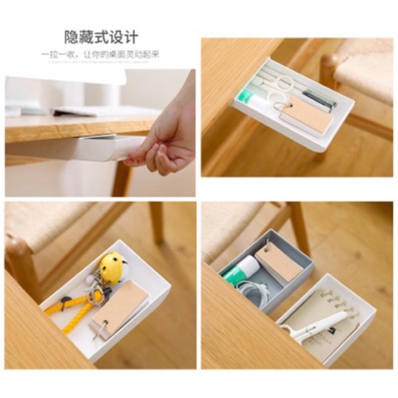 ✨現貨✨🔥優潔居家🔥隨意抽屜 自黏抽屜 隱藏式抽屜-細節圖6