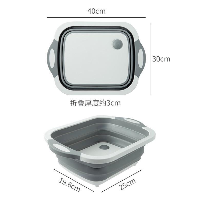 現貨  露營砧板 折疊砧板 折疊水桶 洗菜桶 砧板 可漏水 止滑-細節圖2